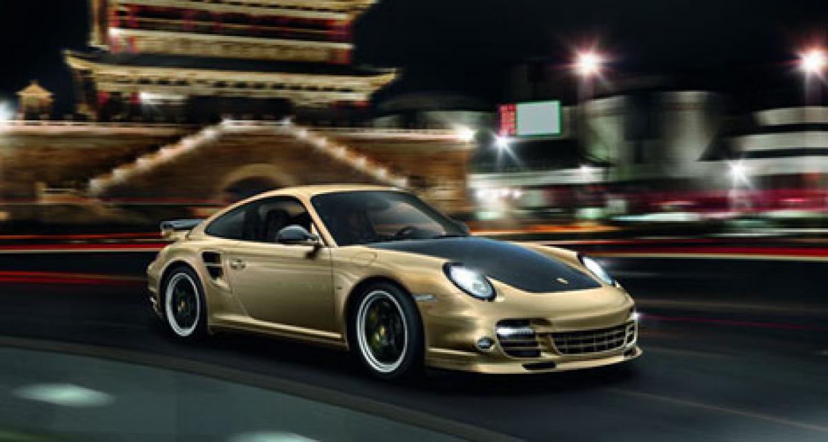 Porsche, une édition limitée pour les 10 ans en Chine