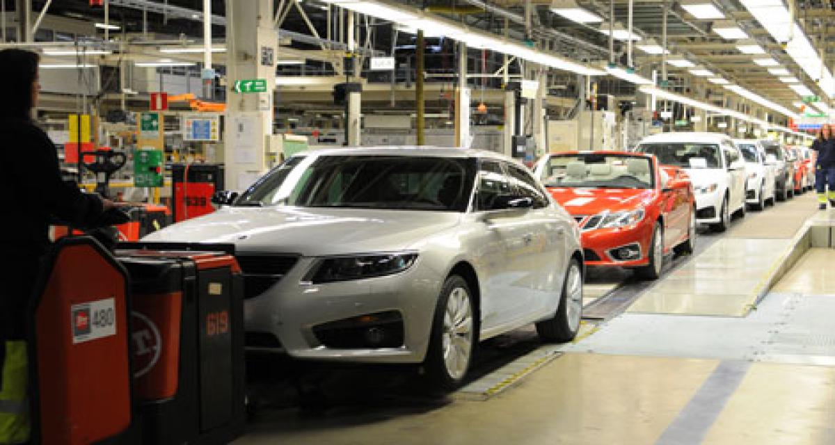 La production repart chez Saab