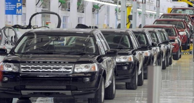  - Inde: les premiers Land Rover sortent de chaine
