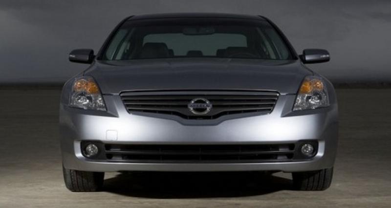 - La NHTSA enquête sur 440 000 Nissan Altima