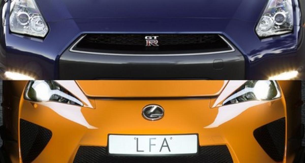 Nissan GTR Spec R et Lexus LFA II, le Japon veut rêver