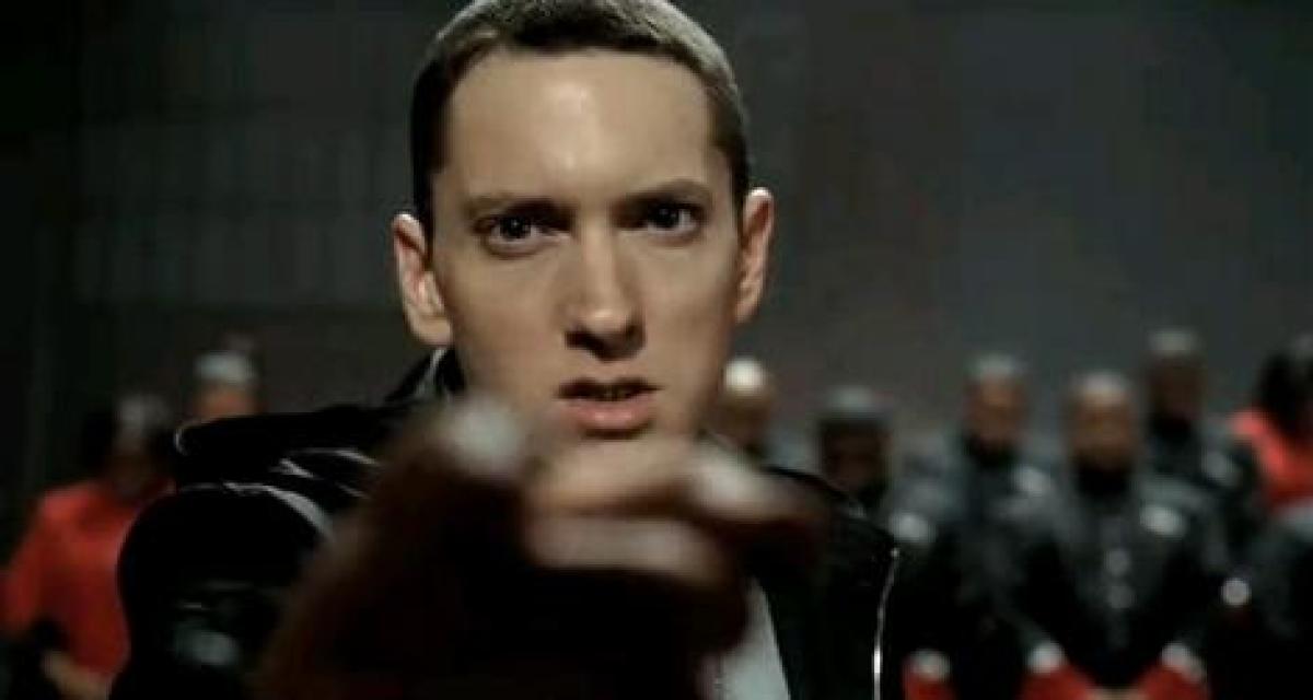 Pas content Eminem : il attaque Audi pour violation de droit d'auteur