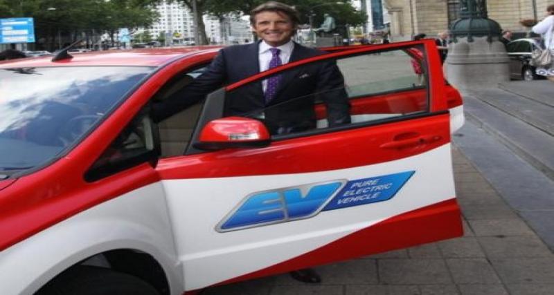  - Des taxis électriques Byd à Rotterdam