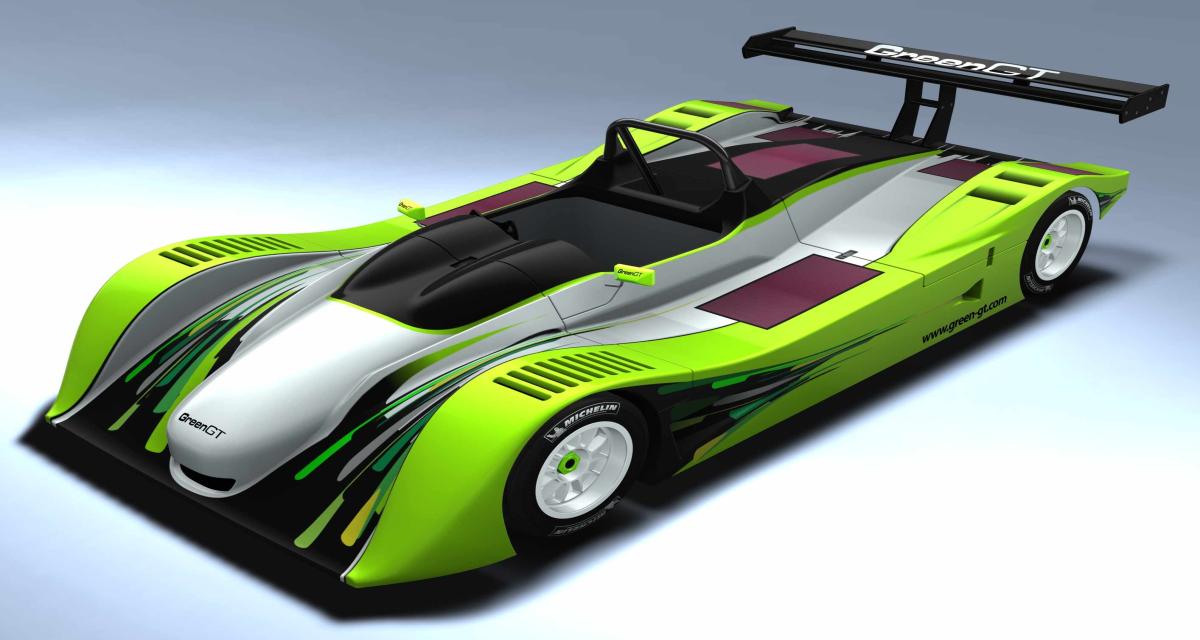 La GreenGT 300kW en vedette du Mans vers le Futur sur le grand circuit des 24 Heures