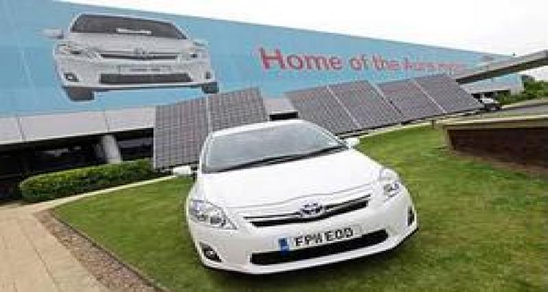  - Toyota Burnaston : achèvement du passage aux panneaux solaires