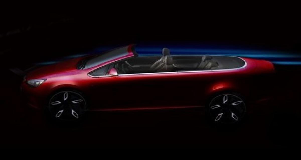 Premier teaser de la future Opel Astra Cabriolet