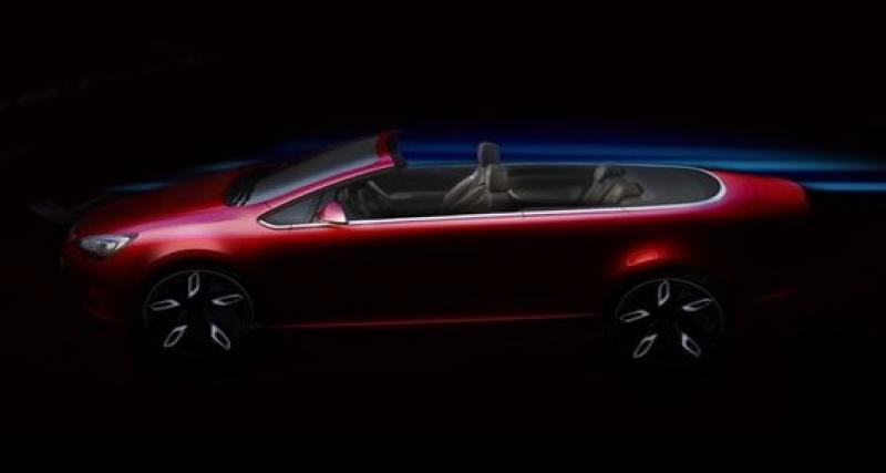  - Premier teaser de la future Opel Astra Cabriolet