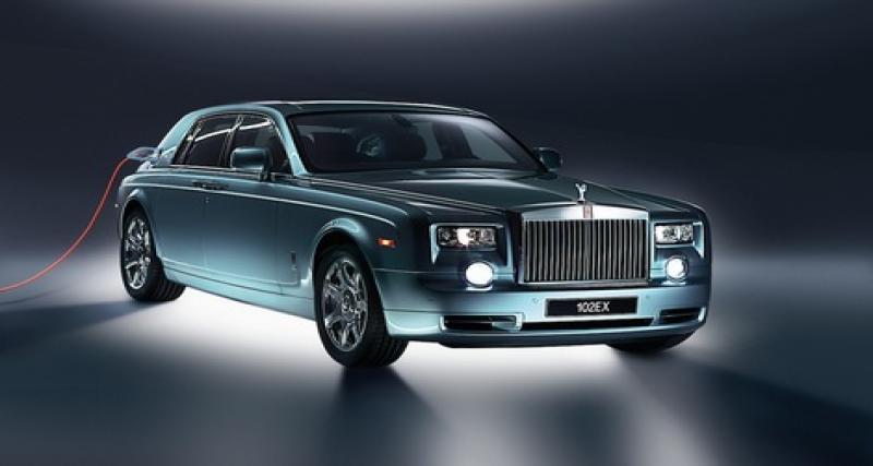  - La Phantom électrique ne branche pas les clients Rolls-Royce