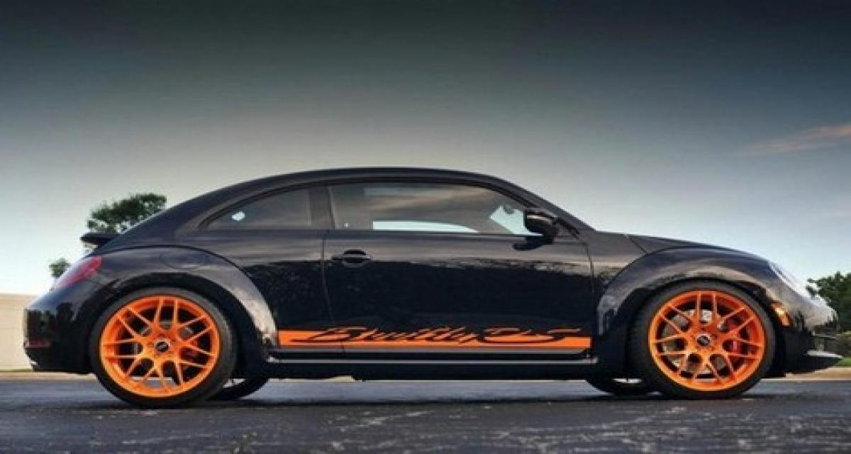 VW New Beetle RS : clin d'oeil à la Porsche 911 GT3 RS