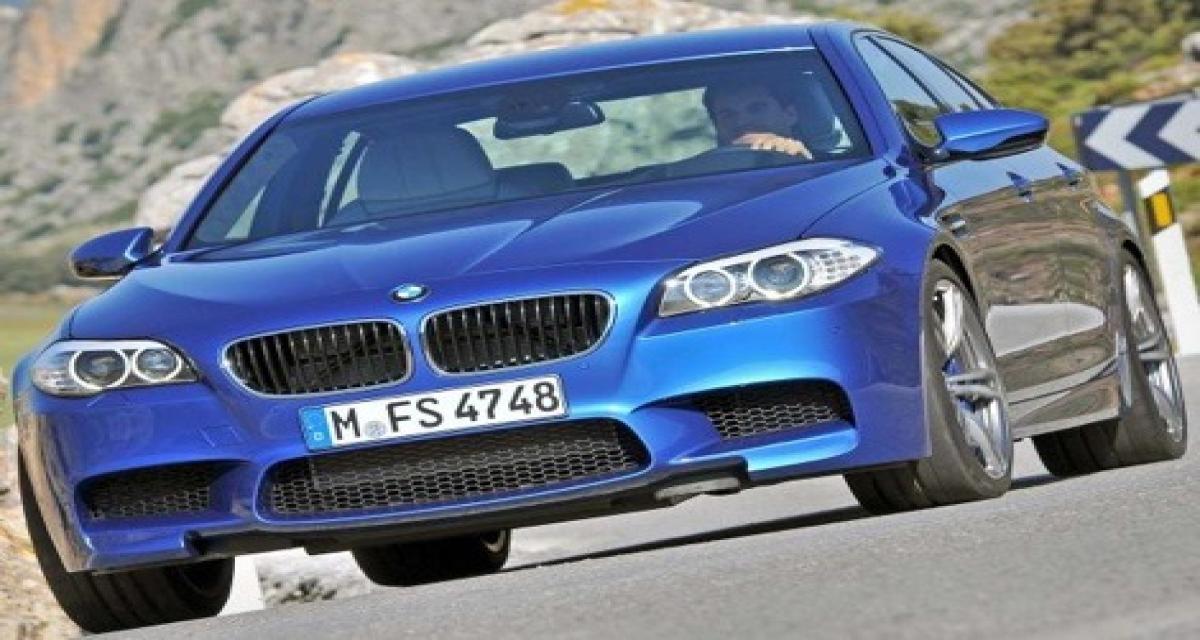 BMW M5 en photos officielles