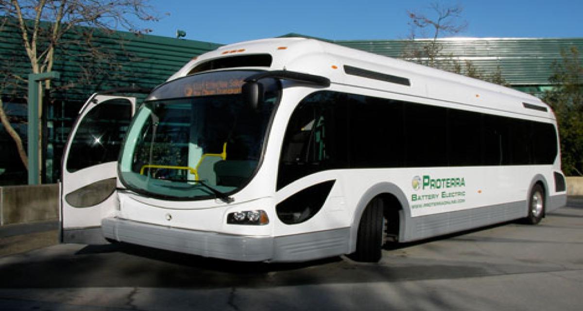 GM Venture investit dans les bus électriques Proterra