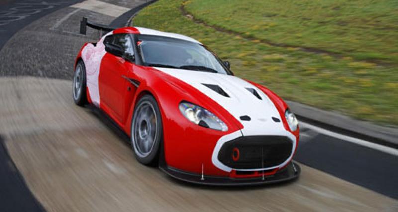  - L'Aston Martin V12 Zagato parée pour les 24H du Nürburgring
