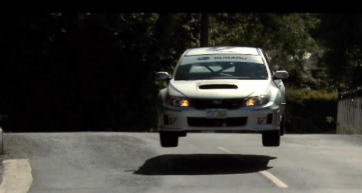 La vidéo du record de Subaru sur le tracé de l'Ile de Man