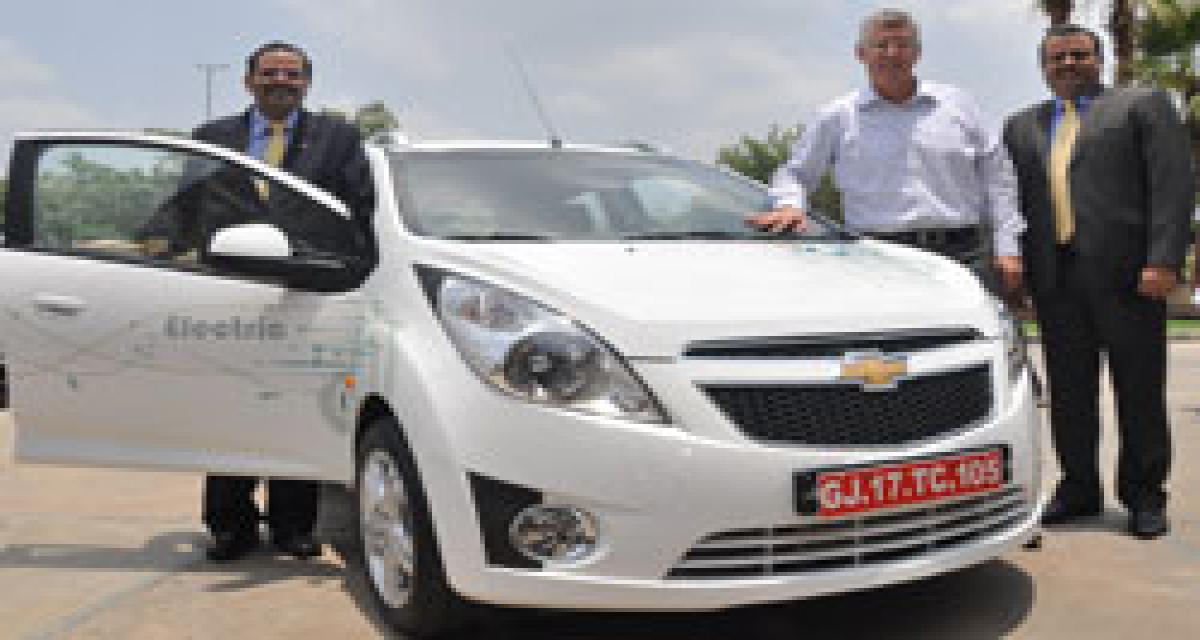 Chevrolet révèle la Beat électrique en Inde