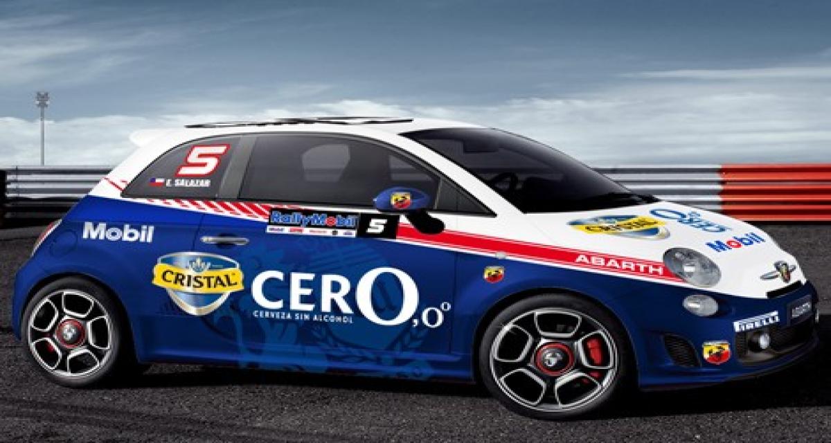 Rally Mobil: une Abarth 500 pour Eliseo Salazar