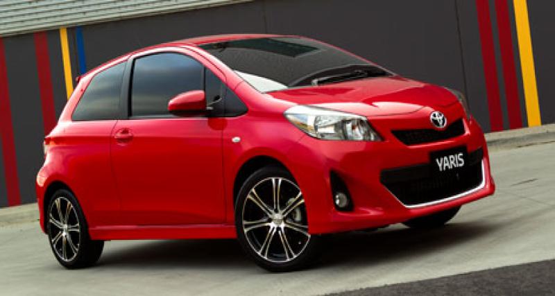  - Toyota Yaris, la 3 portes en provenance d'Australie
