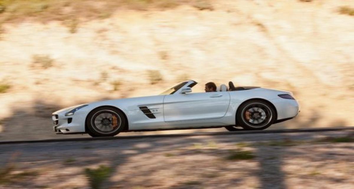 Contre 209 000 euros, à vous le roadster Mercedes SLS AMG