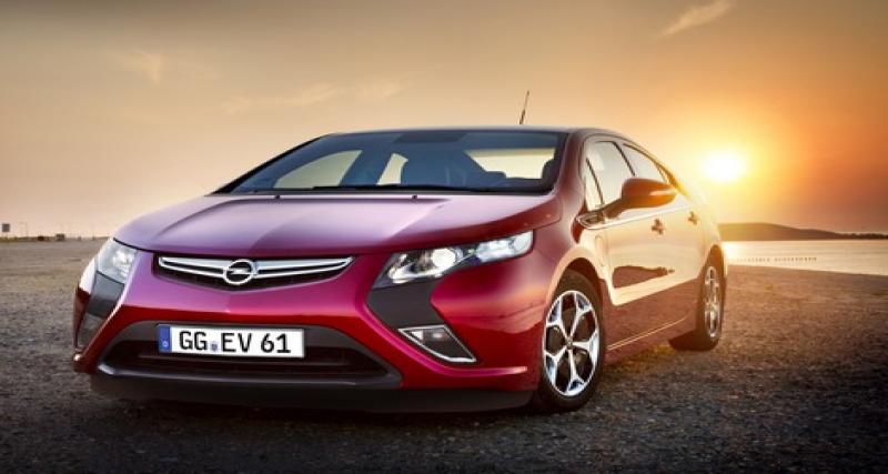  - L'Ampera se profile : Opel communique sur plusieurs fronts