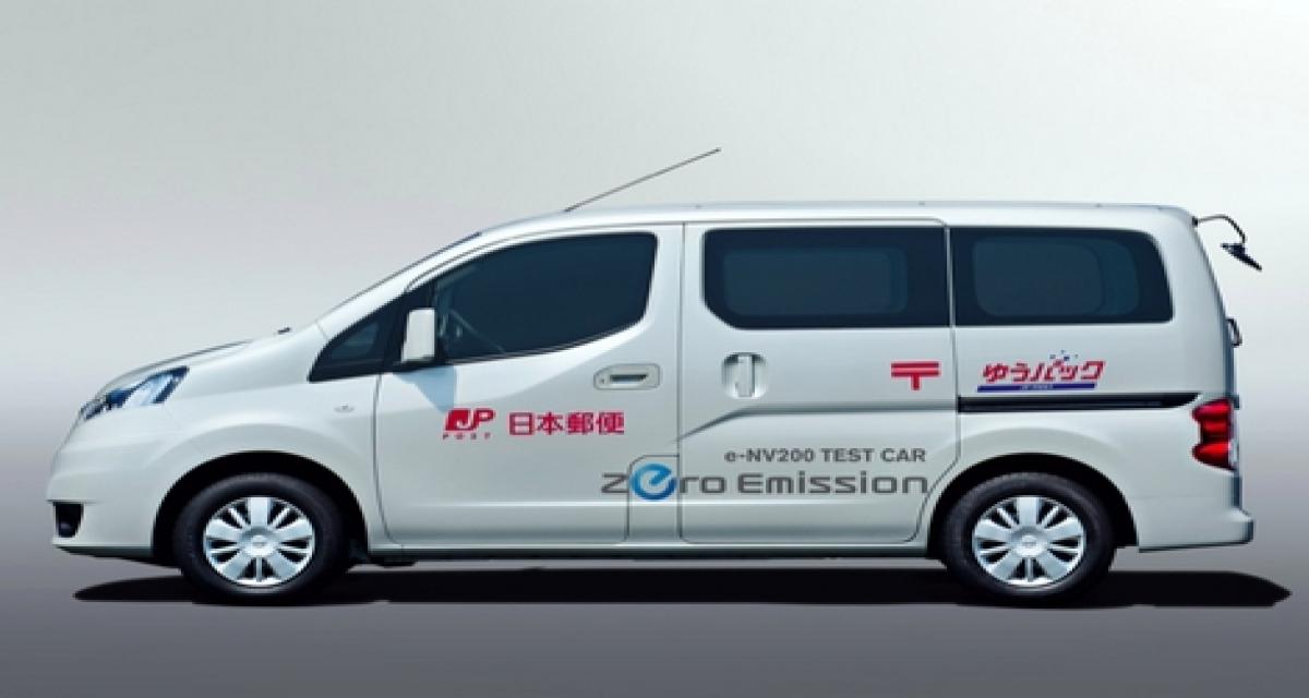 Débuts des tests mondiaux pour le Nissan NV200 électrique