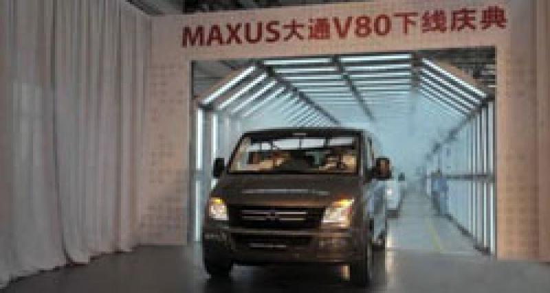  - Maxus V80, début de production en Chine pour l'ex LDV Maxus