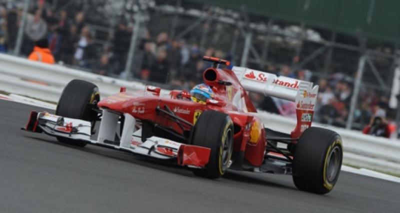  - Grand Prix de Grande Bretagne 2011 : Alonso terrasse Red Bull