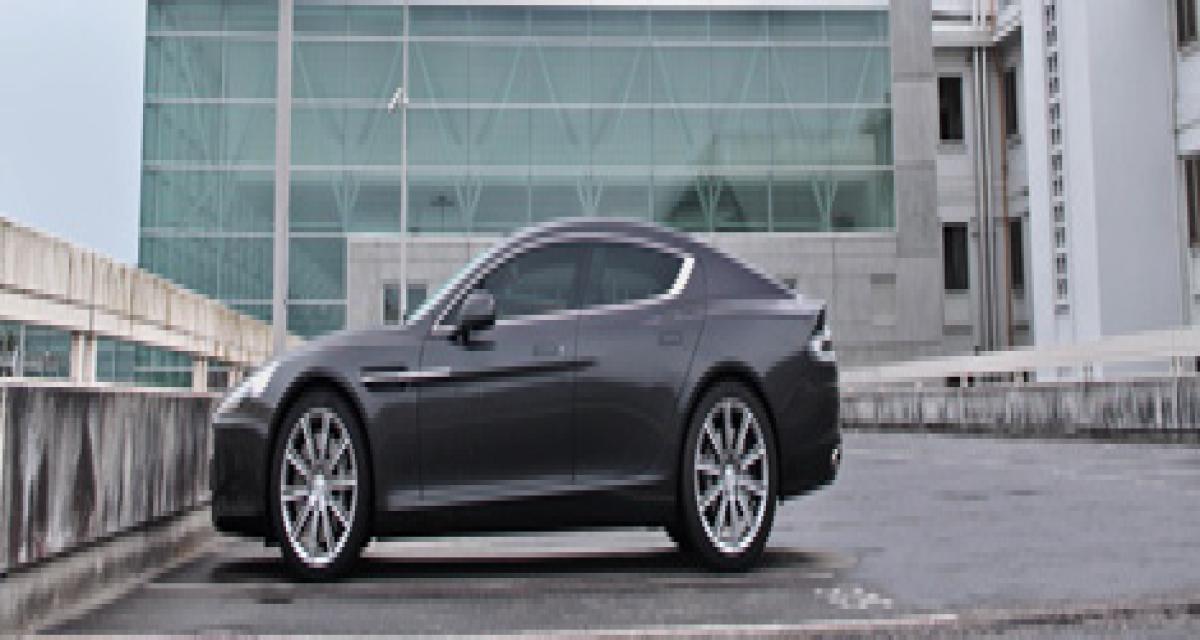 La photo du jour: Aston Martin Rapide