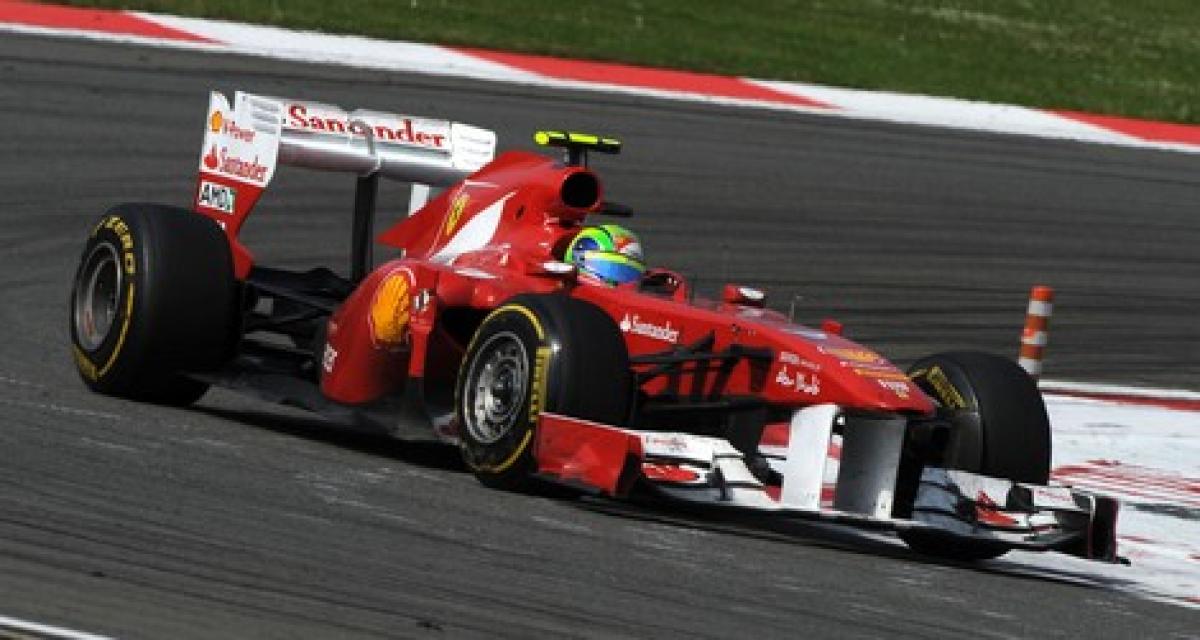 Massa reconduit chez Ferrari en 2012