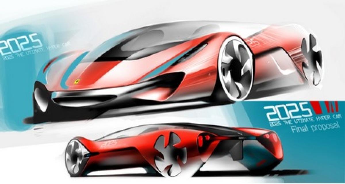 Concours Design Ferrari : la Ferrari Eternita auréolée