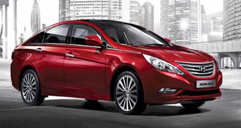  - La Hyundai Sonata évolue discrètement en Corée