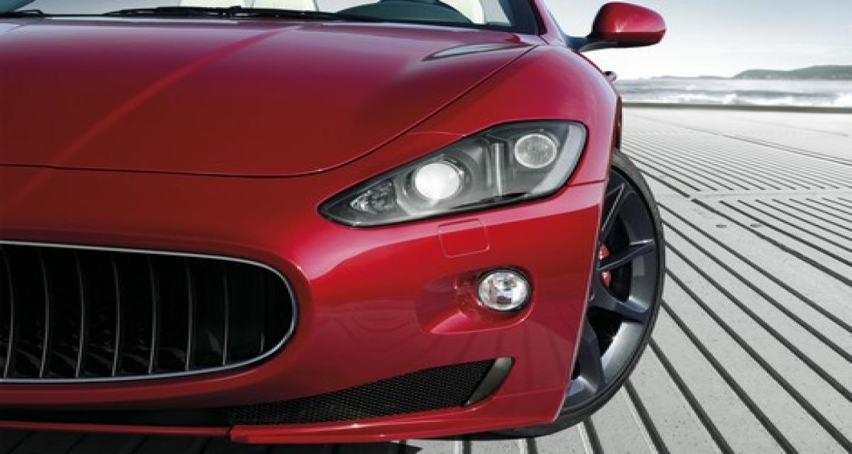 L'album photo officiel de la Maserati GranCabrio Sport