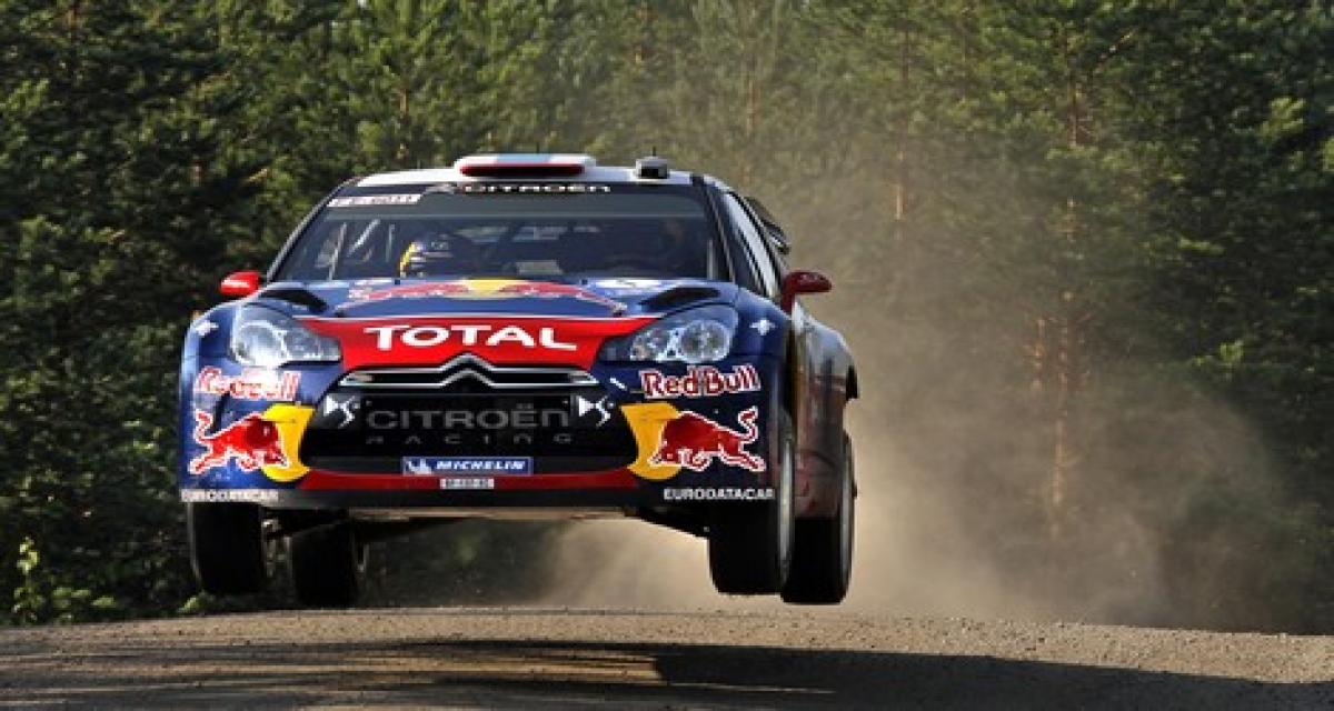 WRC Finlande jour 2: Loeb, leader malgré lui