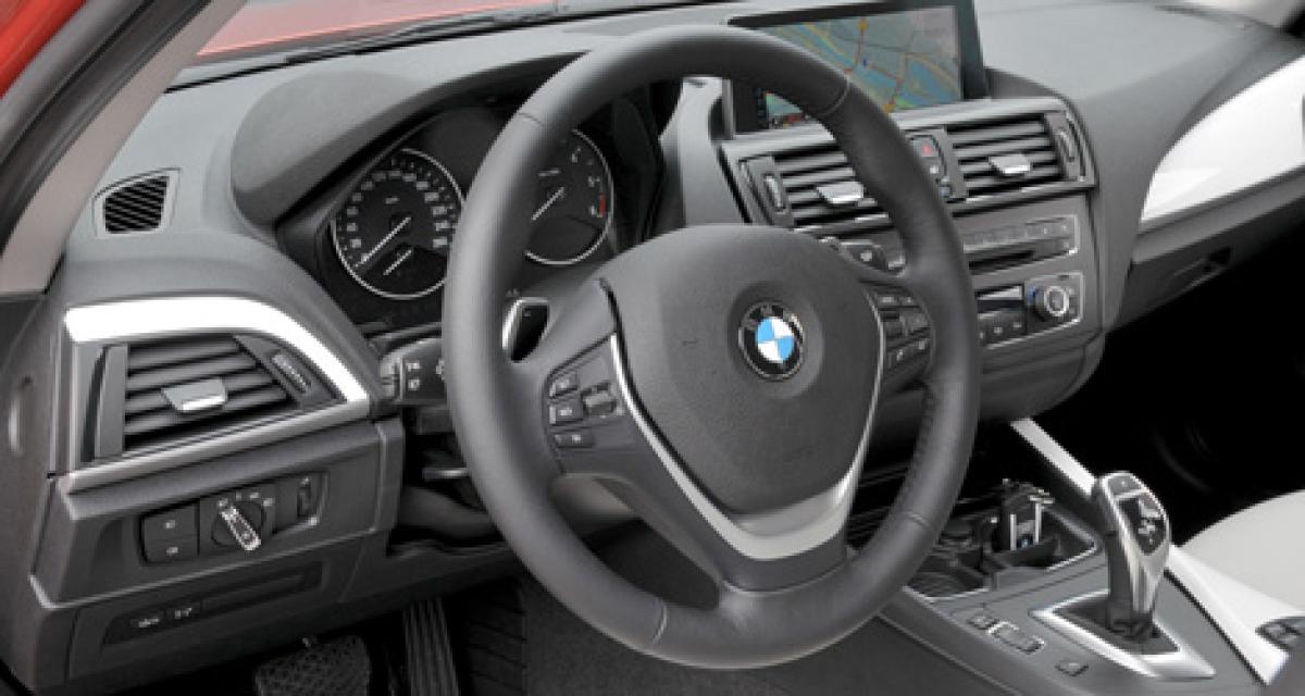 Essai BMW Série 1 :vie à bord (2/3)