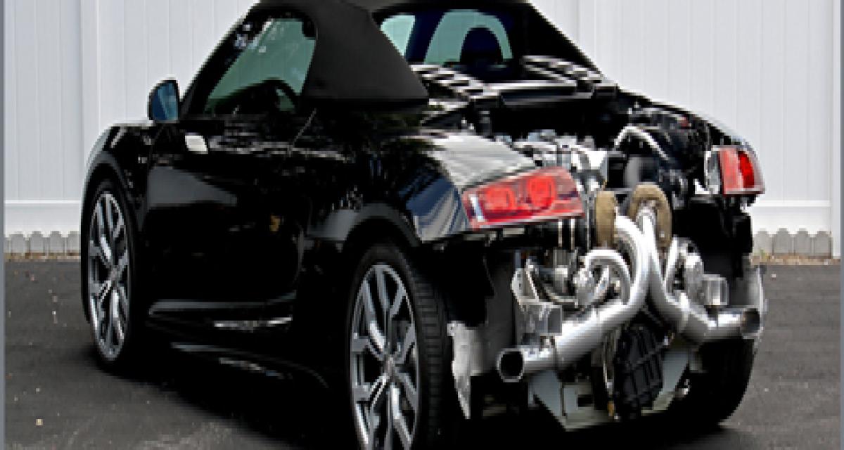 Audi R8 V10 Spyder Bi-turbo par Heffner Performance