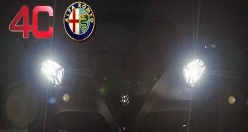  - Francfort 2011 : la 4C en tête d'affiche chez Alfa Romeo
