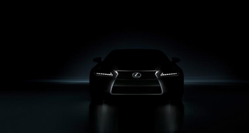  - Lexus tease la grosse bouche méchante de la future GS