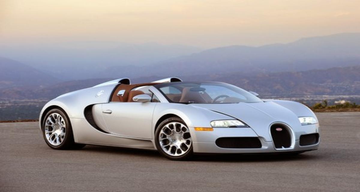 Bugatti Veyron Grand Sport : une version de plus, mais plus puissante !