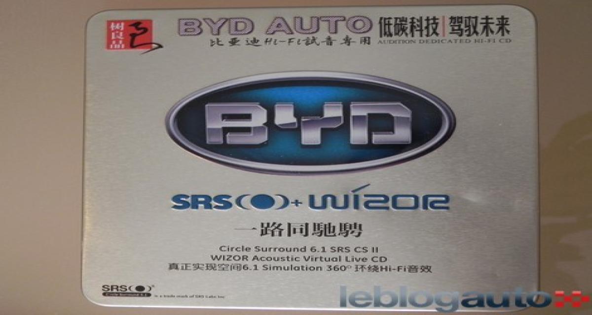 Insolite: le CD Byd