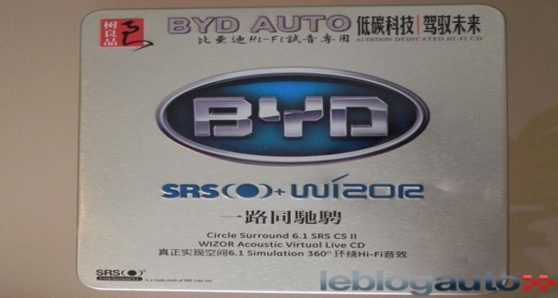  - Insolite: le CD Byd