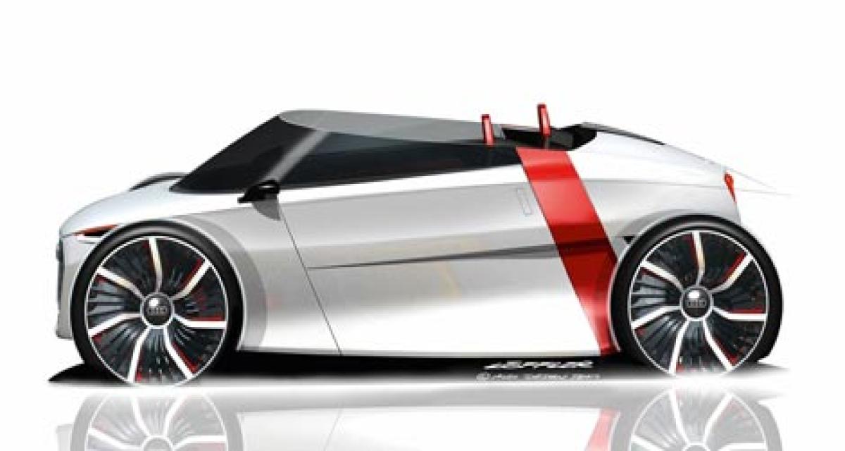 Francfort 2011 : Audi Urban Concept Spyder