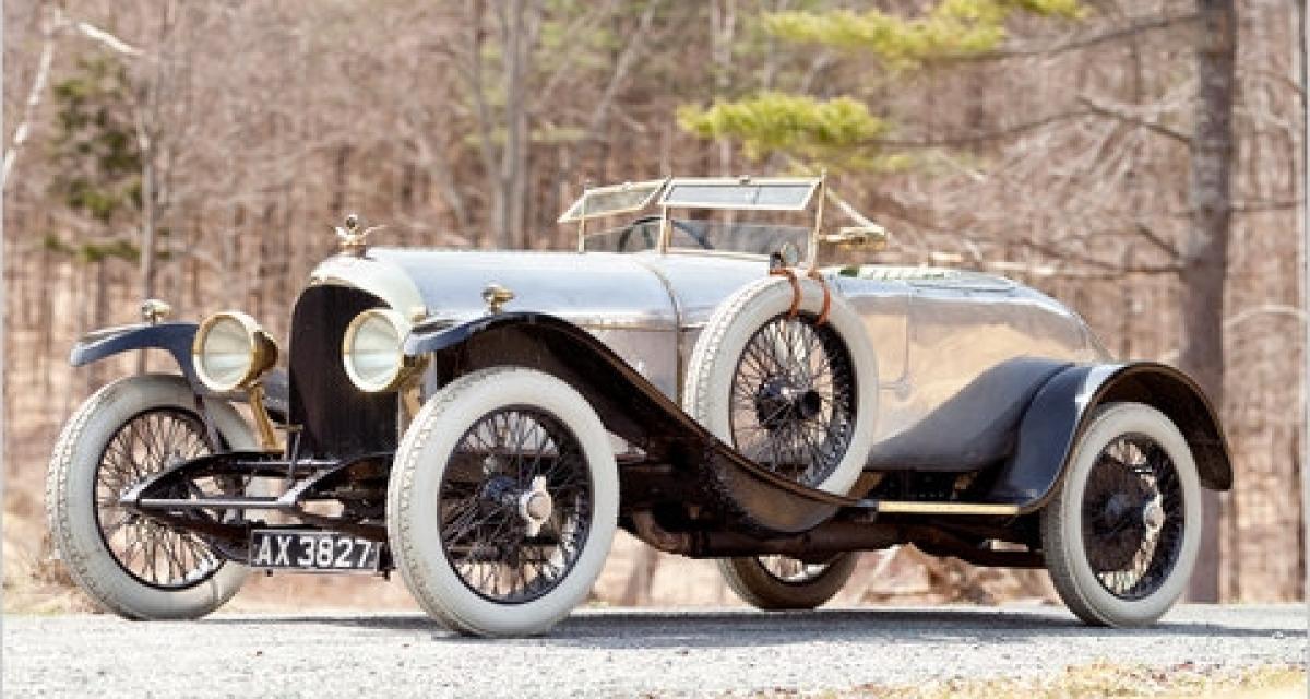La première Bentley de l'histoire vendue aux enchères