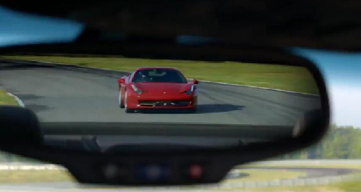 Cadillac se moque de la Ferrari 458 Italia ?