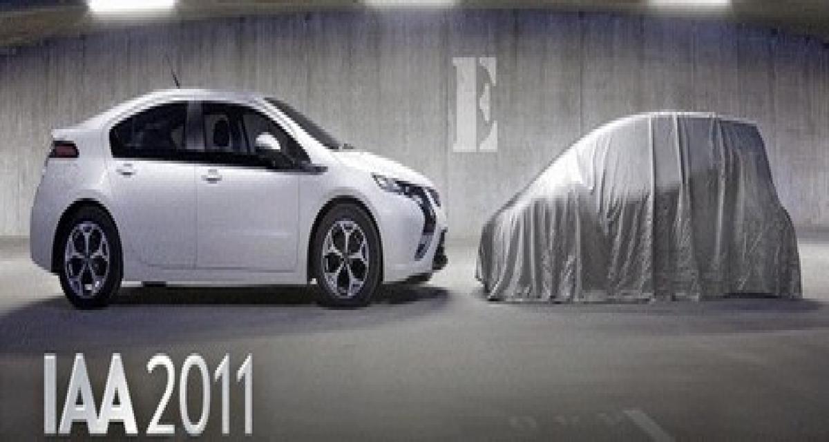 Francfort 2011 : Opel tease sous bâche son concept