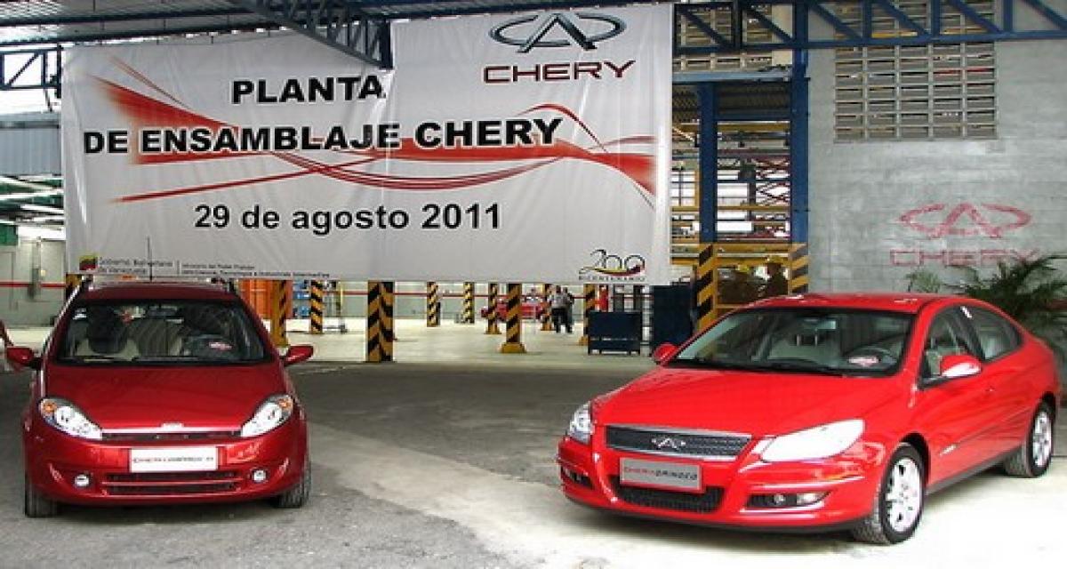 Chery ouvre une usine au Venezuela