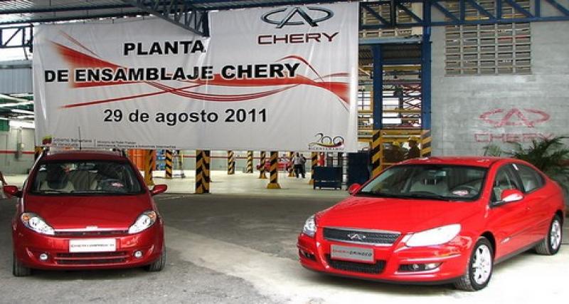  - Chery ouvre une usine au Venezuela