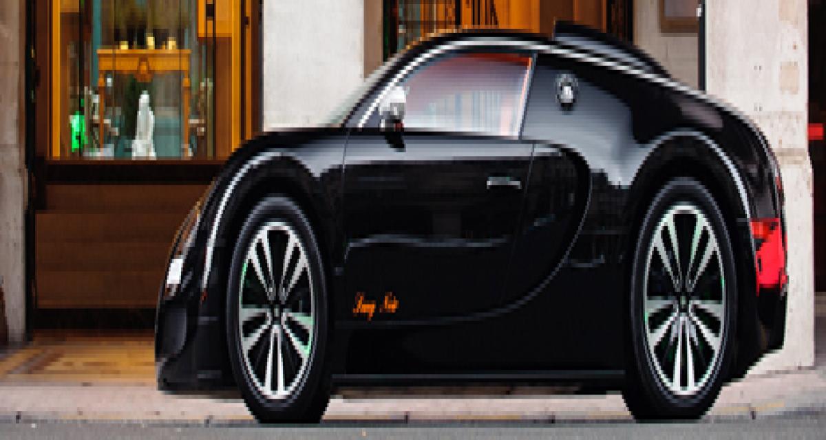 La photo du jour : Bugatti Veyron Sang Noir