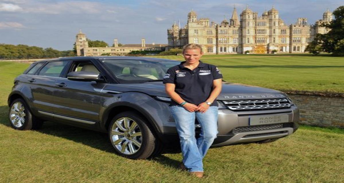 Destination royale pour le premier Range Rover Evoque