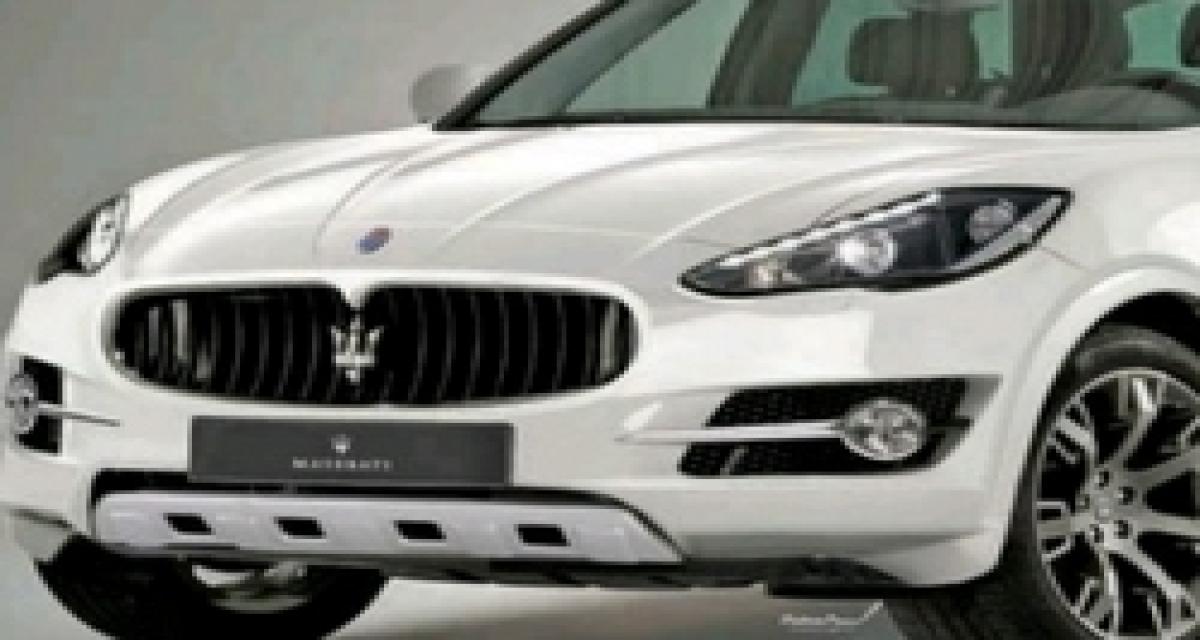 Francfort 2011 : première prise du Maserati SUV Concept ?