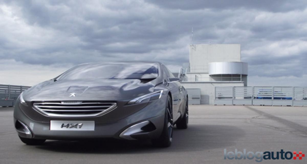 Avant première : concept Peugeot HX1 en vidéo