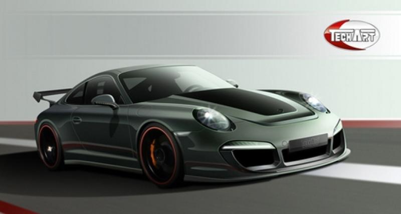  - TechArt : virtuel premier de cordée sur la Porsche 911