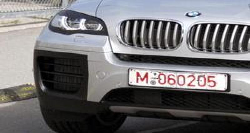  - Spyshot : lifting en vue pour le BMW X6